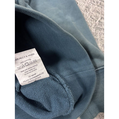 Palace hoodie Basically a Hood green