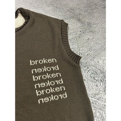 Antwerp Custom Avant Garde vest Raf Simons by Jakob Damgaard