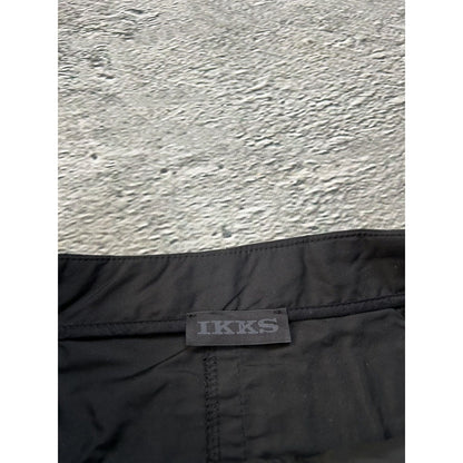 Japanese IKKS black skirt cargo multi pocket