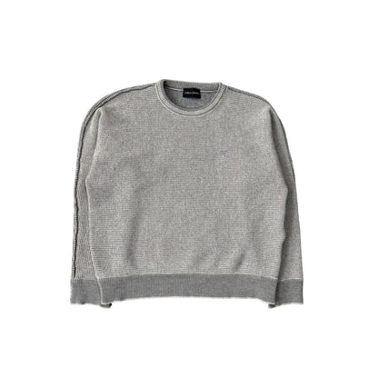 Carlo Colucci sweater Coogi style vintage beige knit