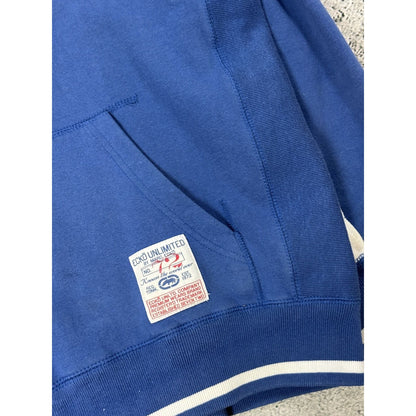 Ecko Unltd vintage zip hoodie blue red white big logo Y2K