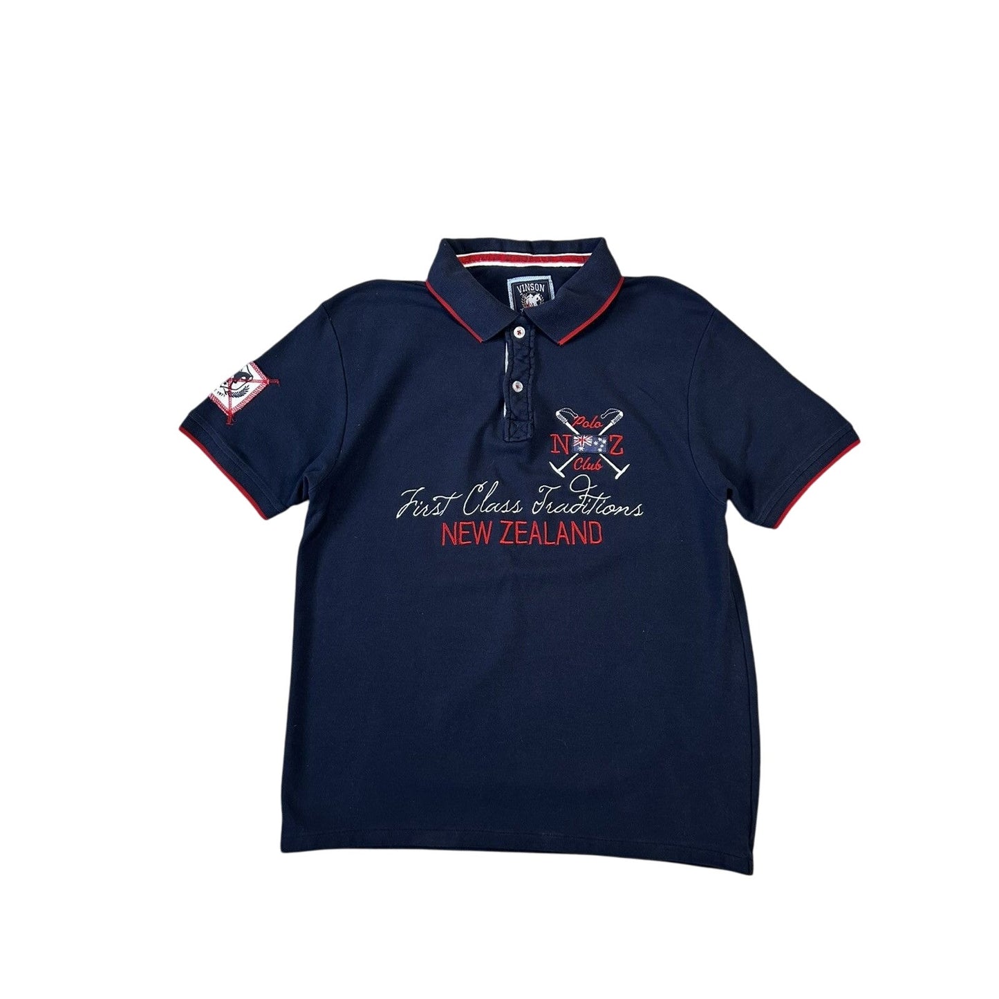 Chief Keef Polo New Zealand navy t-shirt Vinson Polo Club