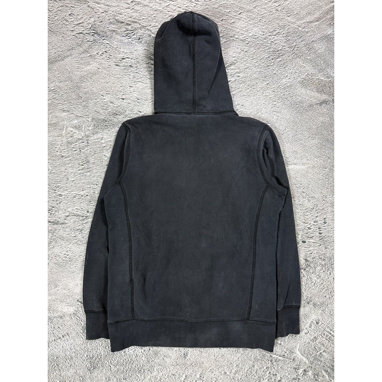 Supreme hoodie black hood logo Sick Mother Sick Child SS17