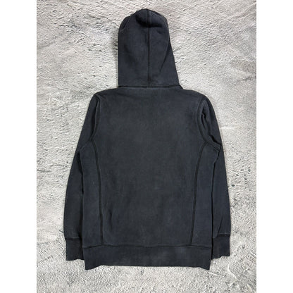 Supreme hoodie black hood logo Sick Mother Sick Child SS17
