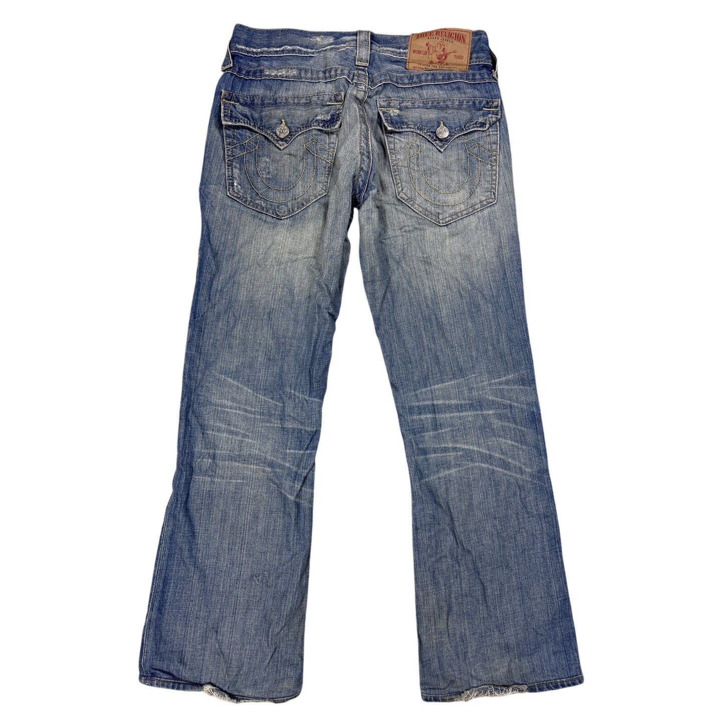 True Religion jeans vintage Ricky denim pants baby blue