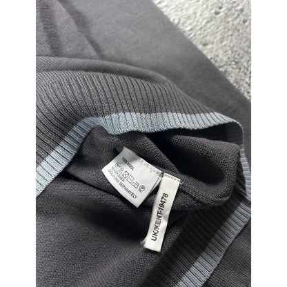 Yves Saint Laurent vintage YSL Gray Blue sweater small
