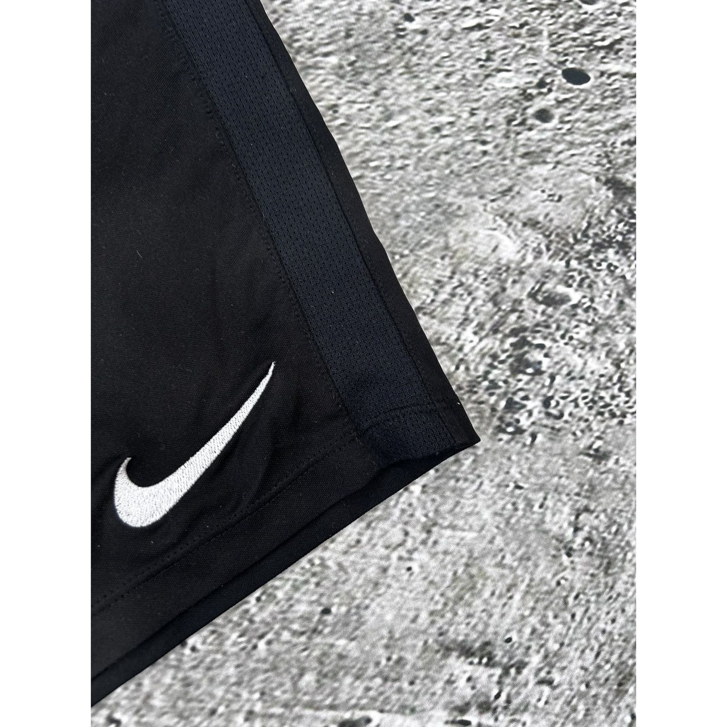 Nike vintage black shorts small swoosh 2000s