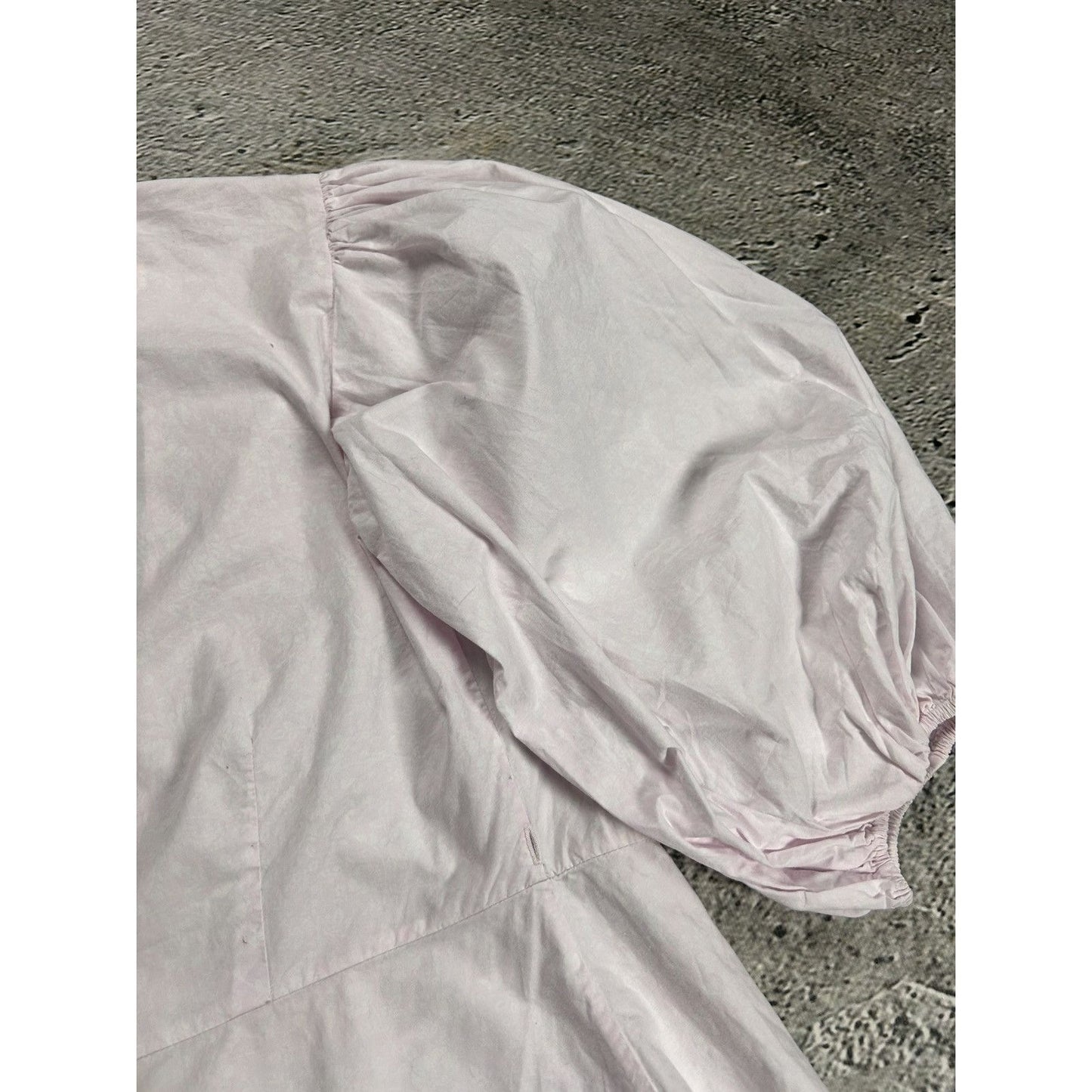 Ganni shirt button-up pink