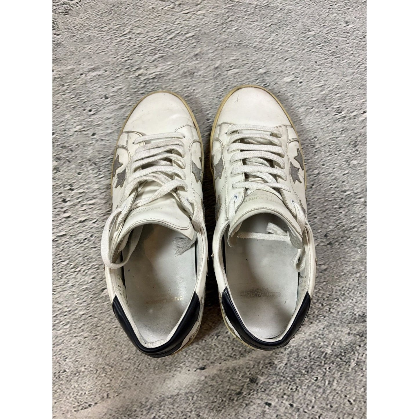 Saint Laurent Hedi Slimane sl06 Star sneakers low white SLP