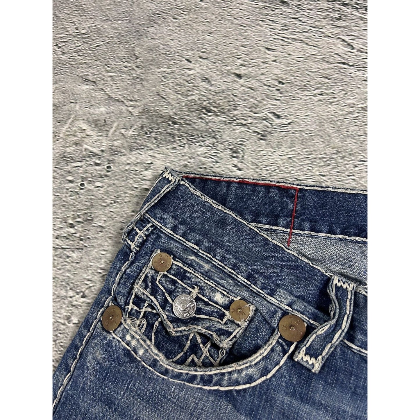 True Religion Billy jeans vintage denim pants flared Y2K