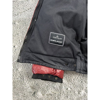 Stone Island Ice Jacket A/W 2010 red vintage down puffer