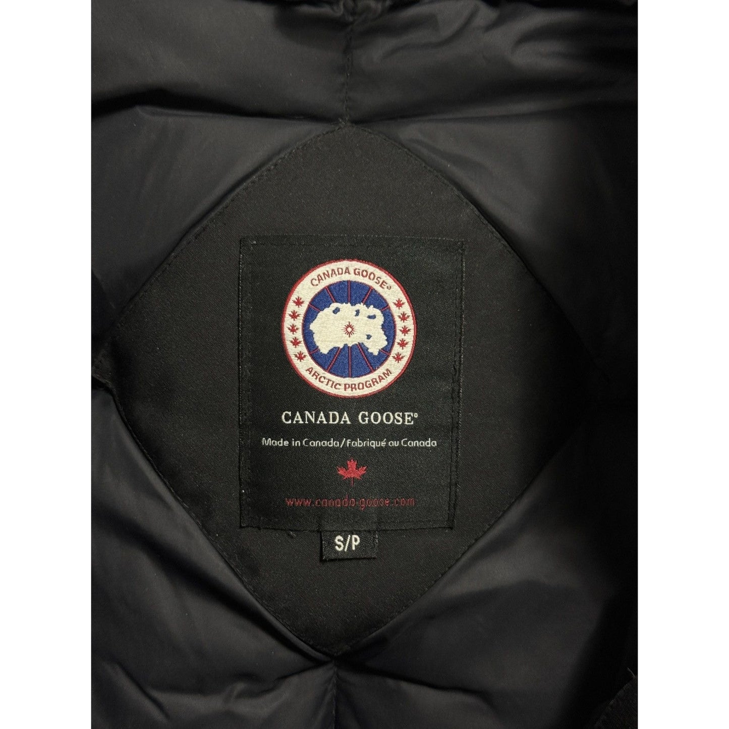 Canada Goose vintage black expedition parka jacket puffer