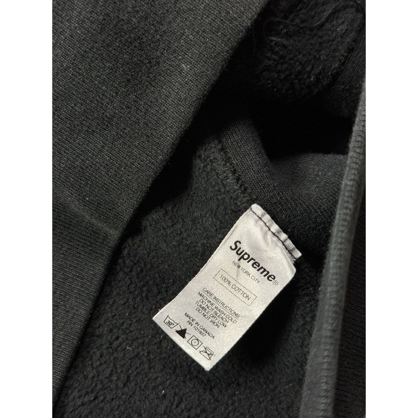 Supreme hoodie Blade Whole Car Black AW16