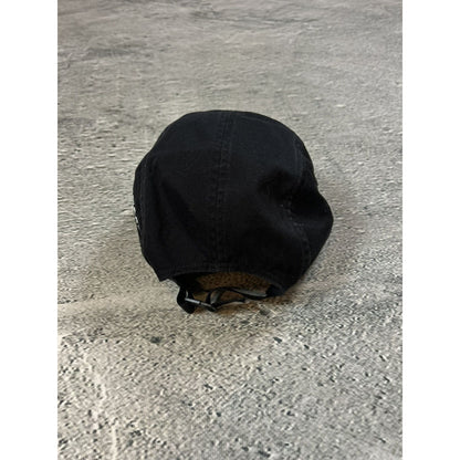 Supreme Side Zip Camp Cap Black SS26