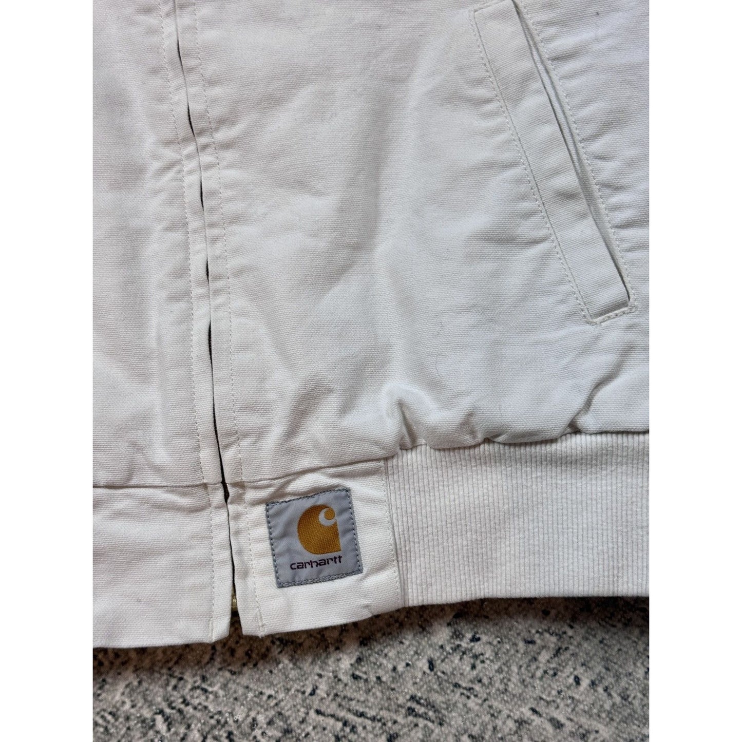 Carhartt santa fe Active Jacket white vintage