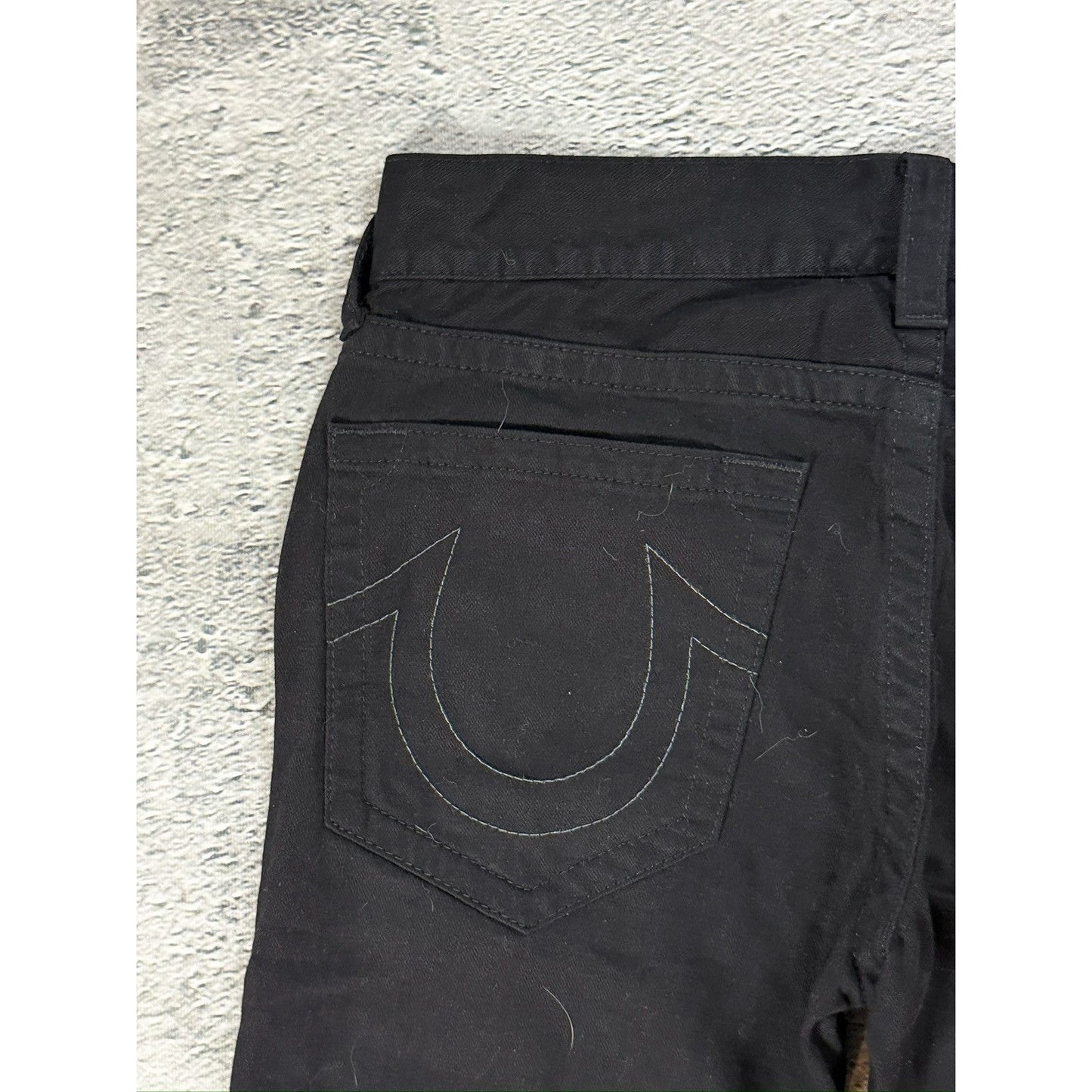 True Religion vintage jeans slim black Y2K