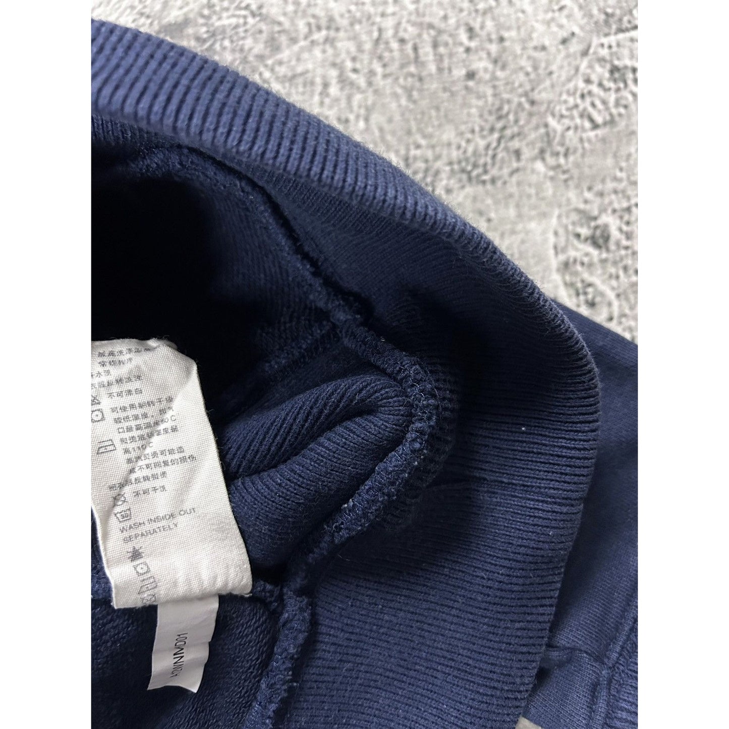Evisu zip hoodie navy gold logo sweatshirt