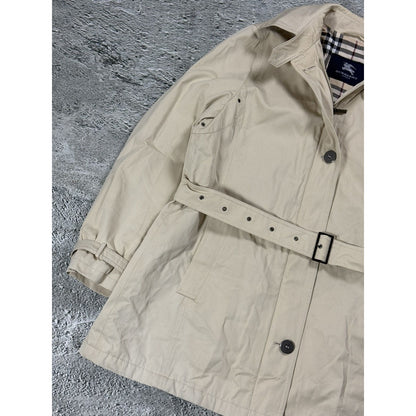 Burberrys coat beige vintage nova check