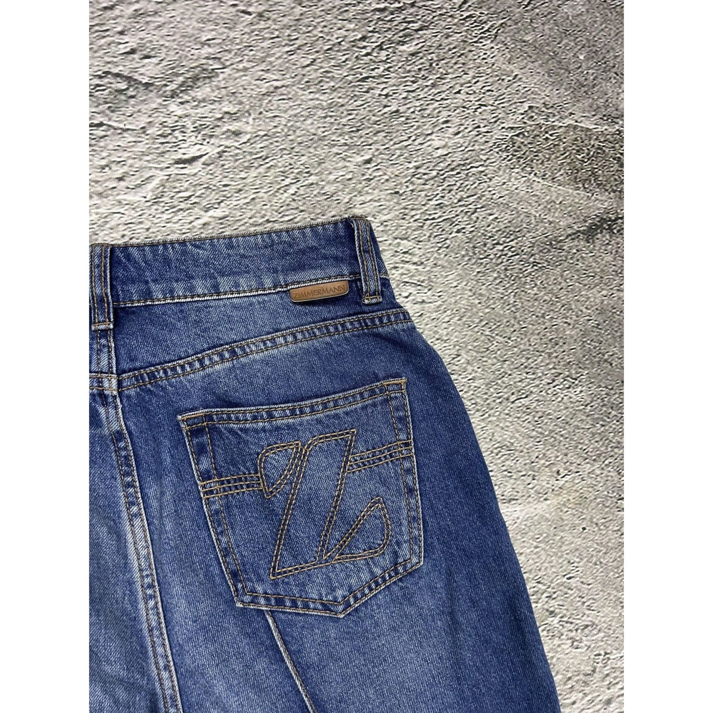 Zimmermann flared jeans navy blue bootcut