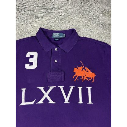 Chief Keef Polo Ralph Lauren vintage purple T-shirt Y2K