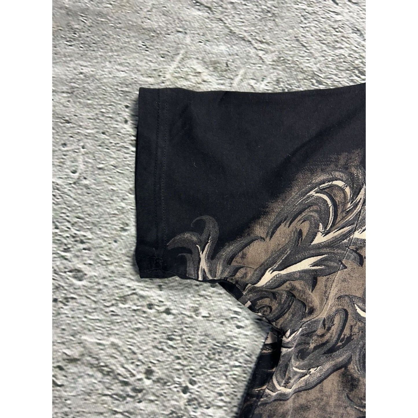 Affliction Vintage black T-shirt Y2K