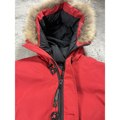 Canada Goose vintage red chilliwack bomber jacket puffer