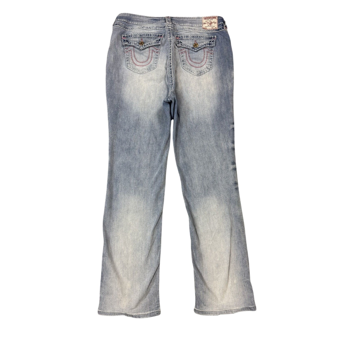True Religion blue jeans Y2K vintage billie super baggy pink