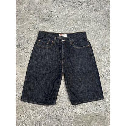 Levi’s vintage denim shorts black jeans jorts 569 baggy