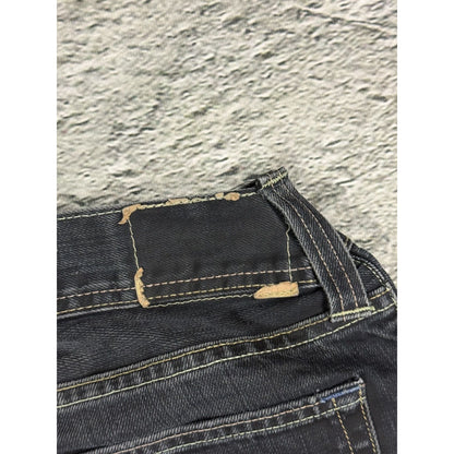 Evisu x Puma vintage black jeans black seagulls straight