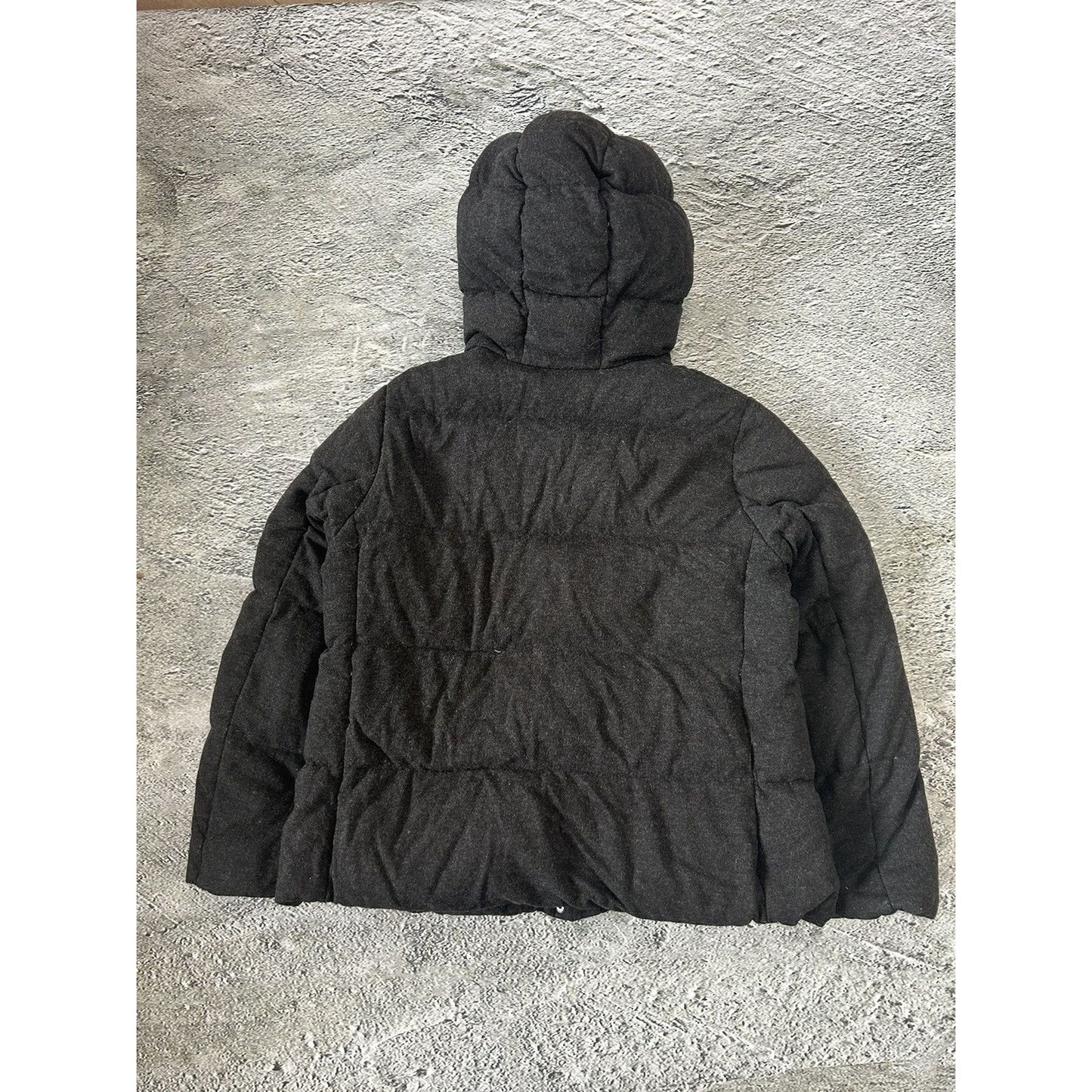 Uniqlo Puffer Jacket Hooded dark grey down