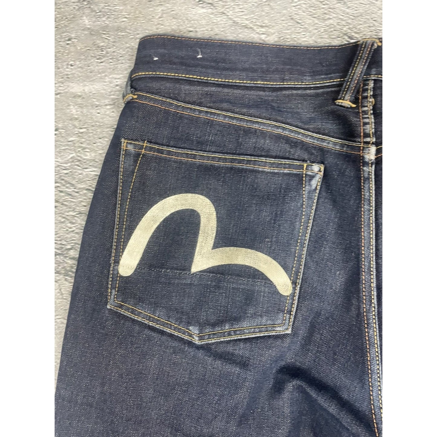 Evisu jeans vintage One God Brand selvedge denim vintage