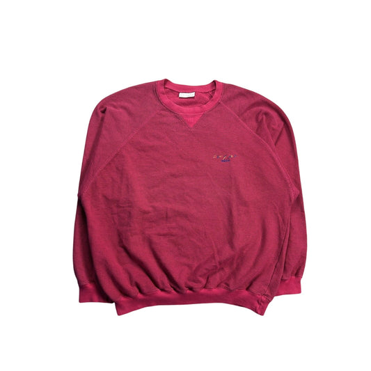 Adidas sweatshirt vintage colors of sport pink crewneck