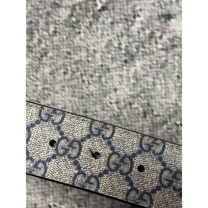 Gucci Belt monogram golden buckle