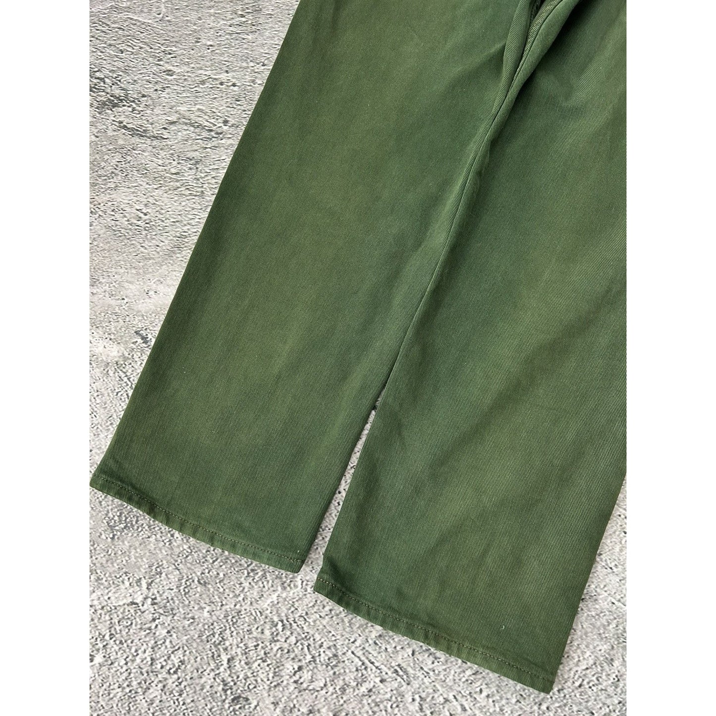 Levi's 554 jeans vintage green made in USA 90s