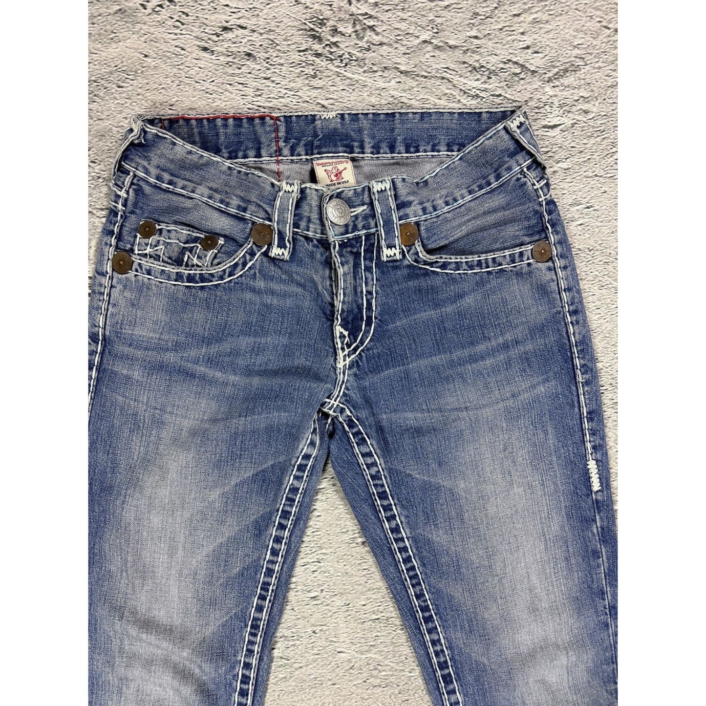 True Religion jeans vintage Bobby Super T denim straight