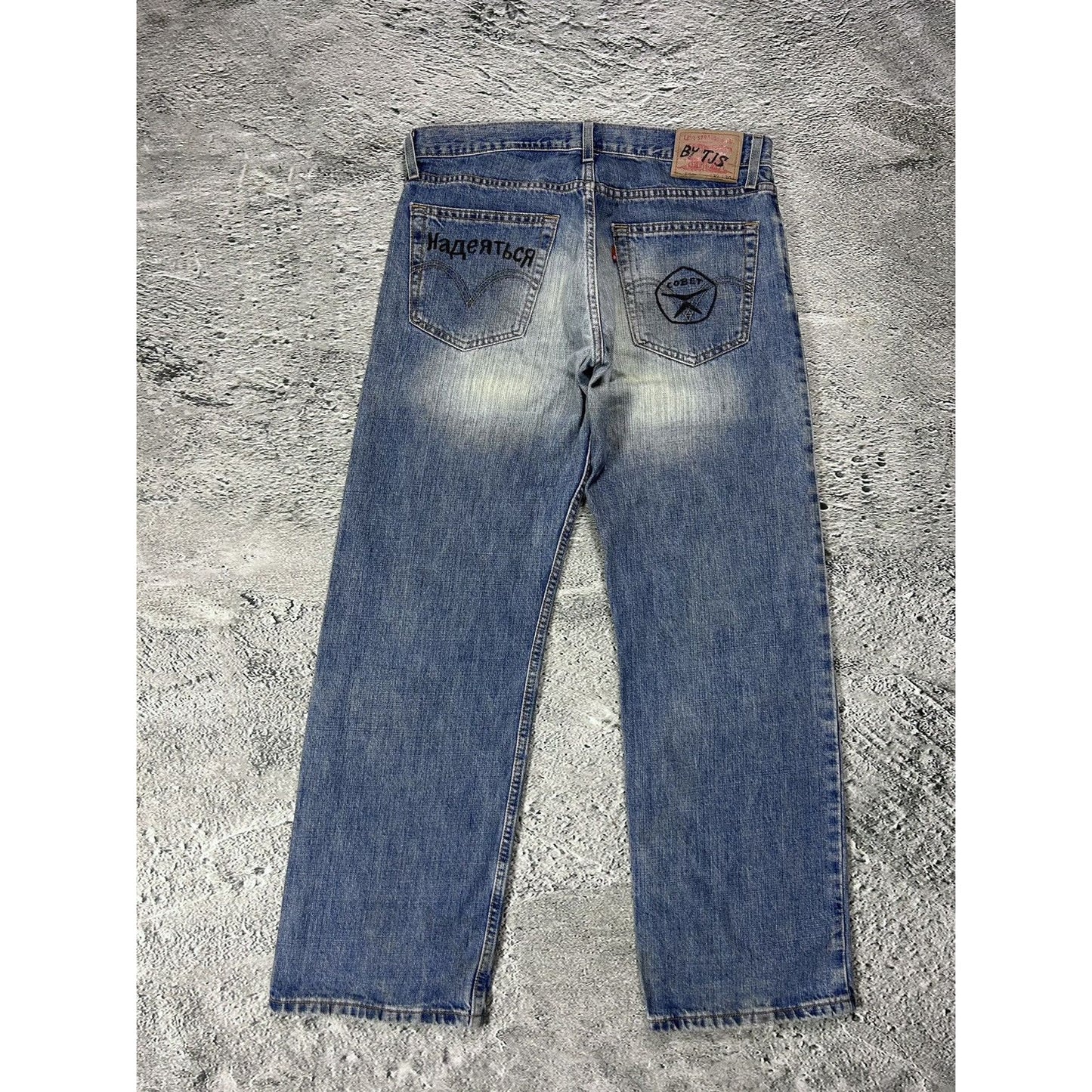 Levis jeans 529 Denim pants Jeans custom made baggy