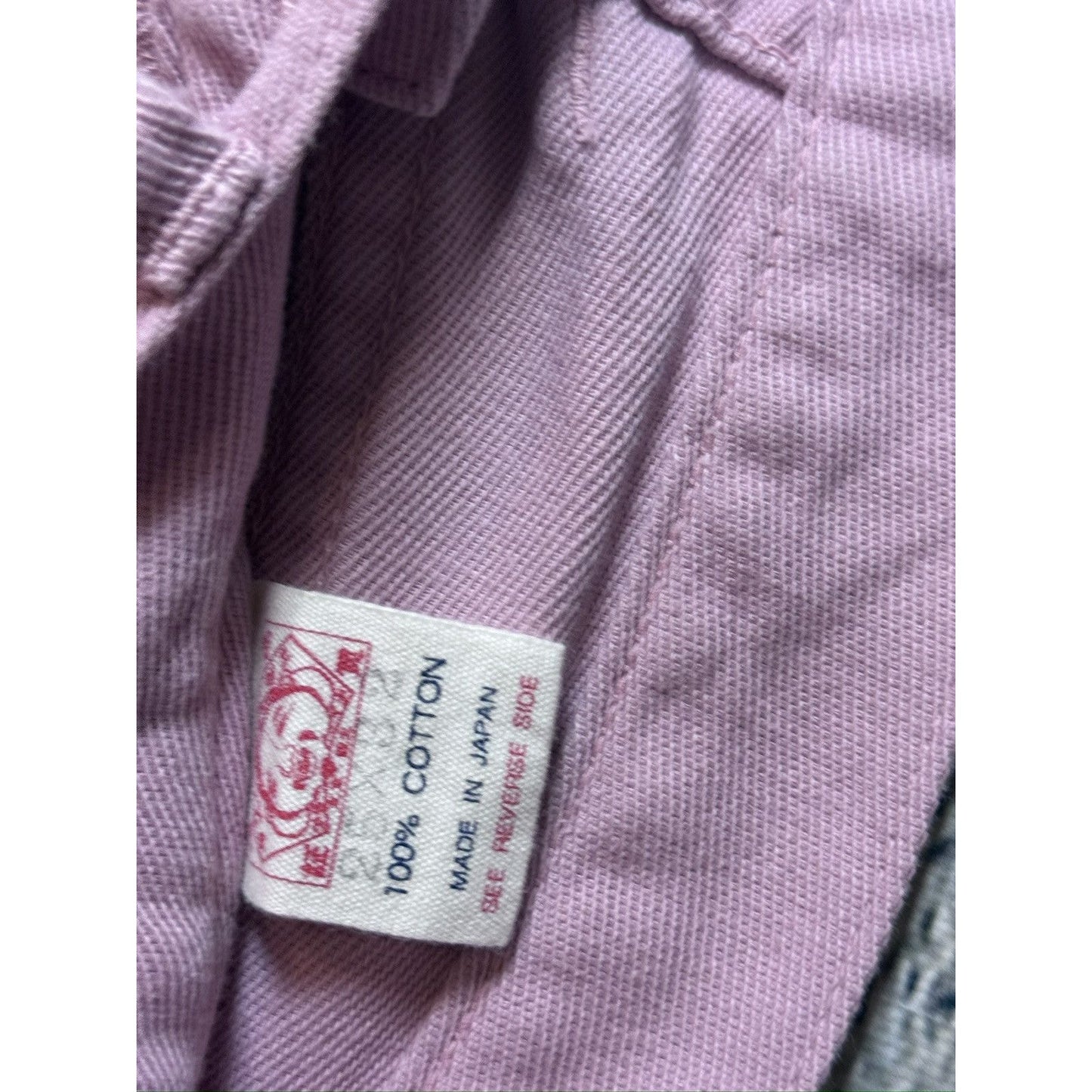 Evisu Donna Pink jeans bootcut flared seagull embroidery