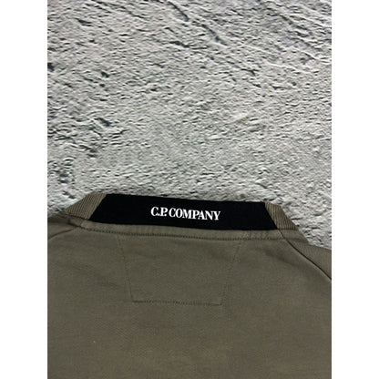 C.P. Company sweatshirt with lens khaki