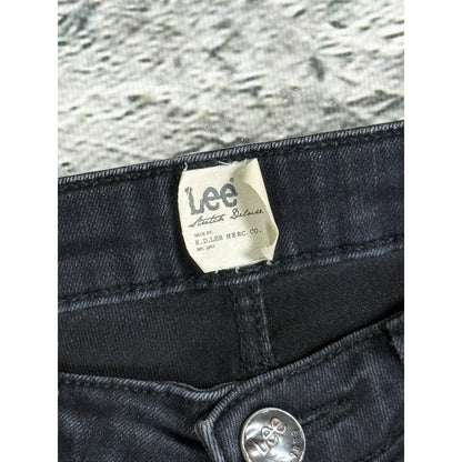 Lee skinny jeans denim pants Y2K black