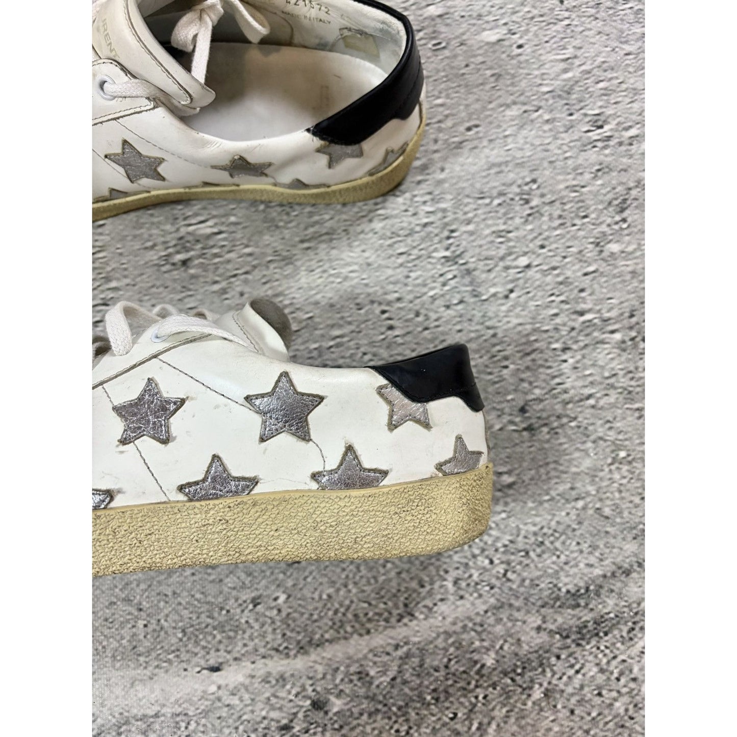 Saint Laurent Hedi Slimane sl06 Star sneakers low white SLP