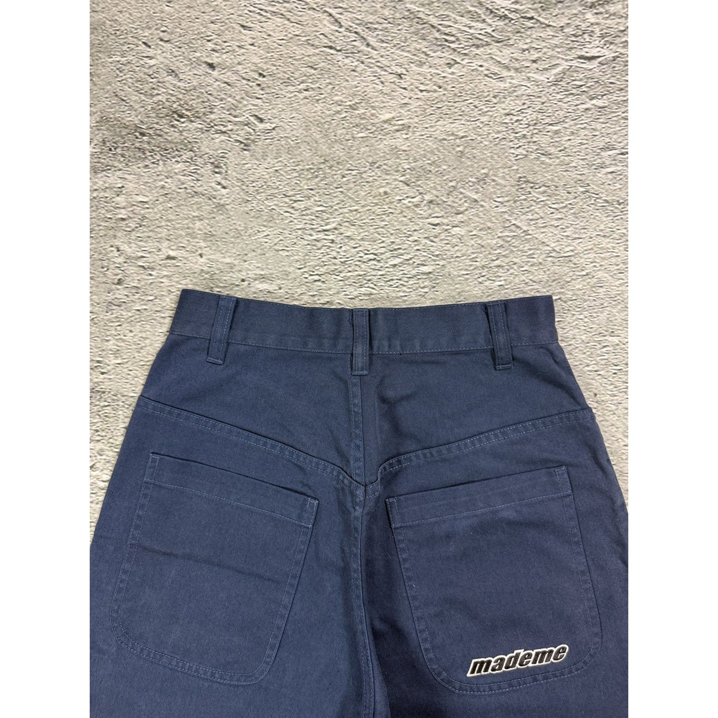 MadeMe baggy pants wideleg chino pants navy