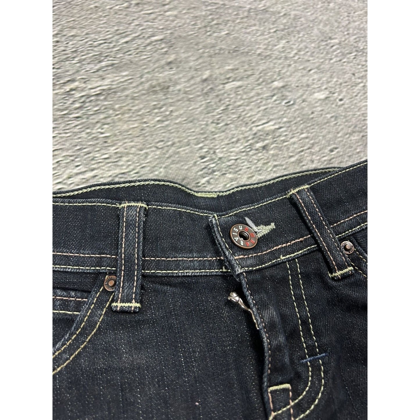 Evisu x Puma vintage mint skirt black seagulls Y2K