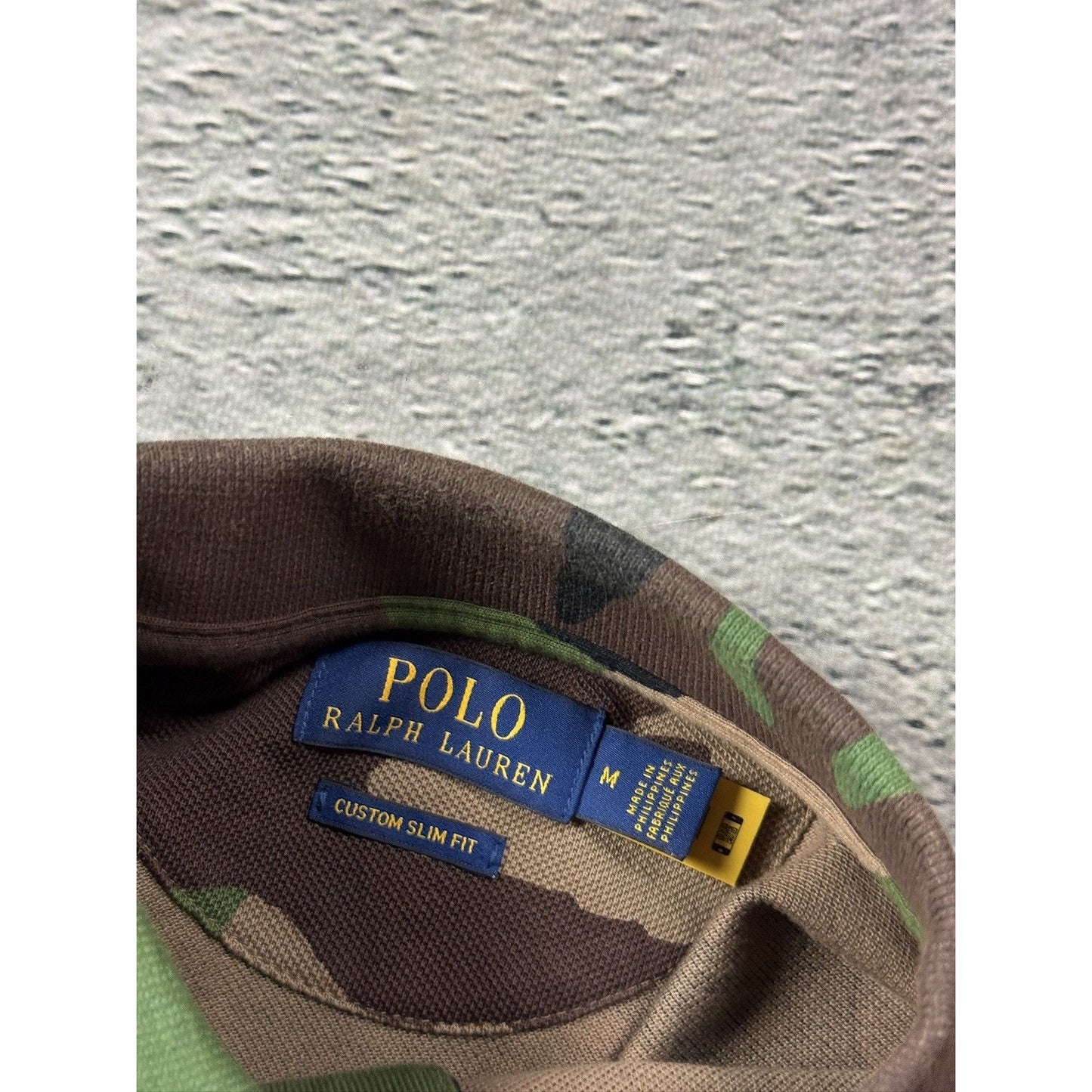 Chief Keef Polo Ralph Lauren vintage Camo T-shirt military