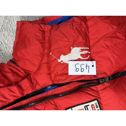 Chief Keef Polo Ralph Lauren vintage puffer vest Red USA