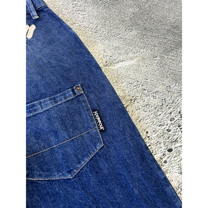 Southpole jeans Y2K big logo blue embroidery