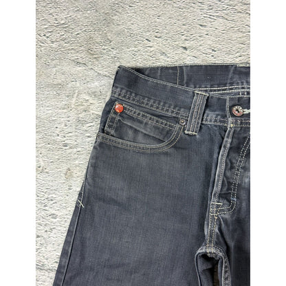 Evisu x Puma vintage black jeans seagulls Y2K