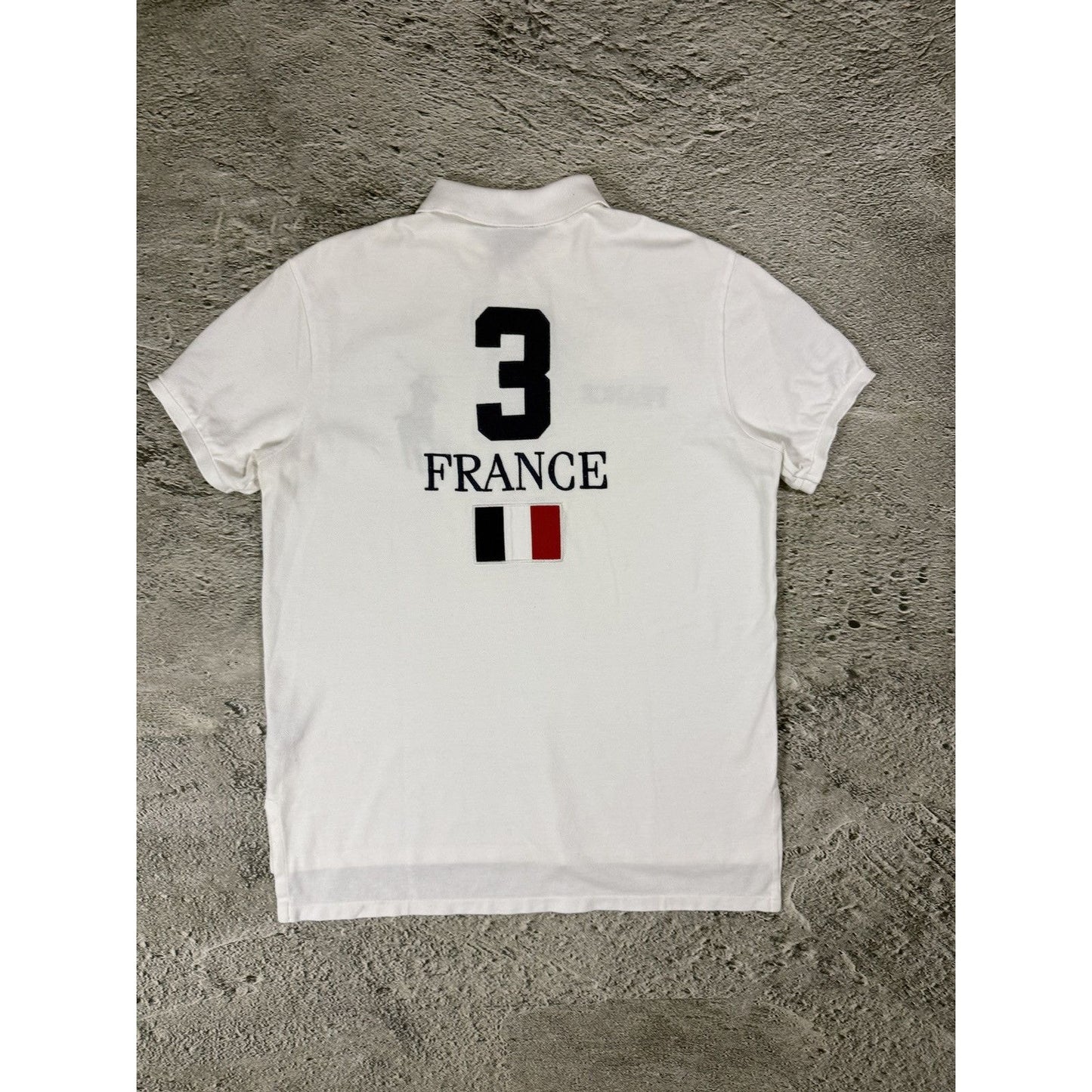 Chief Keef Polo Ralph Lauren France vintage shirt white