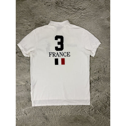 Chief Keef Polo Ralph Lauren France vintage shirt white