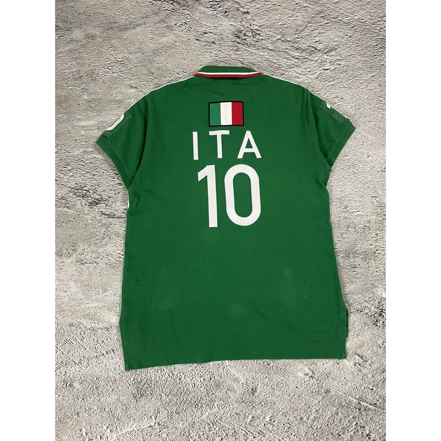 Chief Keef Polo Italy Ralph Lauren T-shirt vintage green