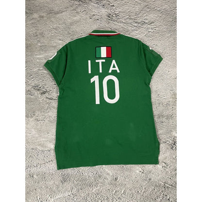 Chief Keef Polo Italy Ralph Lauren T-shirt vintage green